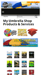 Mobile Screenshot of myumbrellashop.com